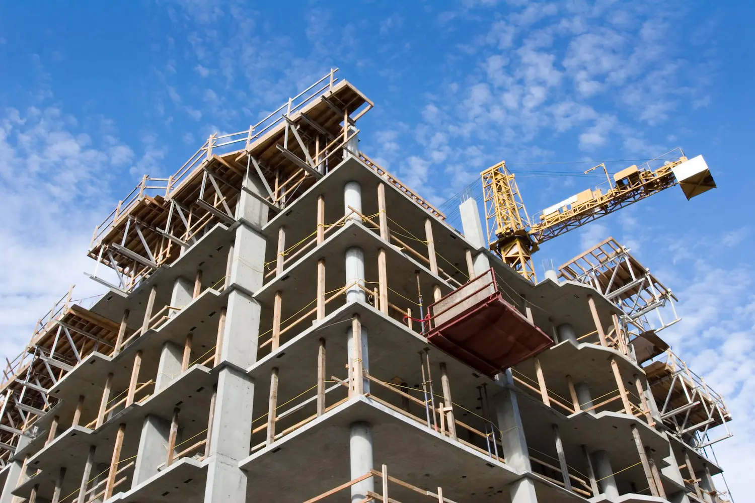 Concrete Highrise Construction Site (1)
